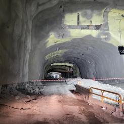 Tunnel, Hammarby kanal. Foto: Rolando Berty.
