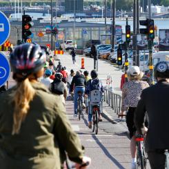 Morgonrusning i Stockholm. Foto: Stockholms Handelskammare