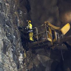 Utmärkelsen Årets Bergsprängare är ett av tre priser som delas ut på Bergdagarna.
FOTO: Region Stockholm/MBP