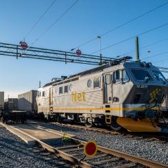 Tillväxten i Göteborgs hamn väntas öka volymen av godståg och därmed behovet av större kapacitet på den hårt ansträngda järnvägen mellan Alingsås och Göteborg. FOTO: GÖTEBORGS HAMN