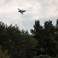 Johan Nilsson/TT: Det är viktigt för Försvarsmaktens verksamhet att ha koll på vädret. Arkivbild.