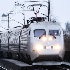 Johan Nilsson/TT: Oslotågen börjar snart gå igen efter flera års banarbeten på den norska sidan. Arkivbild
