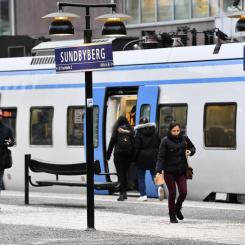 Anders Wiklund/TT: Pendeltågsavtalet med MTR kommer inte att förlängas. Arkivbild.