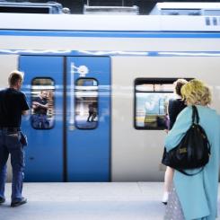 Vilhelm Stokstad / TT: Arkivbild. Seko har varslat om strejk på där Öresundstågen, pendeltågstrafiken i Stockholm och vissa SJ-sträckor kan drabbas.