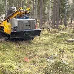 Fältundersökningar i terräng Foto: Trafikverket