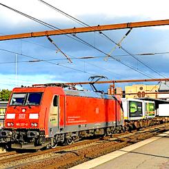 Logistikjätten Deutsche Bahn Cargo Scandinavia är redan aktiv i Danmark. Fehmarn Bält-förbindelsen är i horisonten och flera lokala kommuner försöker locka investeringar till området i Jylland. Foto: DB Cargo