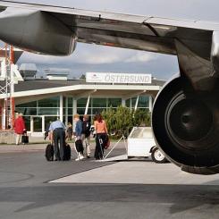 Östersunds flygplats. Foto: Dieter Wirz/Wikimedia Commons