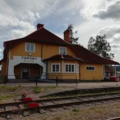 Järnvägsstationen i Torsby 2020. Foto: Wikimedia Commons
