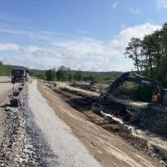 Vägslänter 27 maj. Foto: Trafikverket