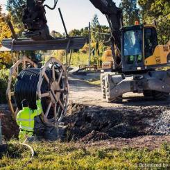 Regeringen vill snabba på utbyggnaden av bredband i glesbygd. Foto: Arkivbild/Telia