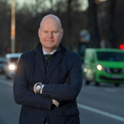 Marcus Dahlsten, vd Transportföretagen. Foto:  Transportföretagen