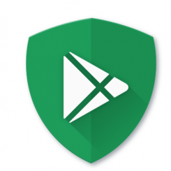 Trojanan ber användaren att stänga av Google Play Protect. Bild Google