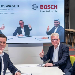 Nytt samarbete vill starta gigafabrik för battericellstillverkning. Foto: Volkswagen