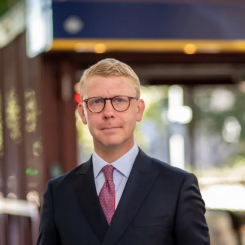 Kristoffer Tamsons (M), trafikregionråd och ordförande för SL. Foto: M