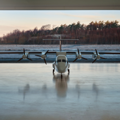Regeringen vill påskynda utvecklingen av elflyg. Foto: Heart Areospace