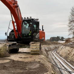 NCC kommer att bygga ut den kommunala VA-anläggningen längs Njurundakusten.. Foto: MittSverige
