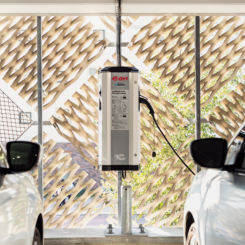 Eon kopplar artificiell intelligens till laddningsstationerna. Foto: E.ON