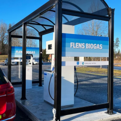Flens kommun tar på sig ledartröjan när det gäller biogas. Foto: BioDriv Öst