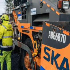 Skanska sluter avtal med Swedavia om beläggningsarbeten. Foto: Skanska