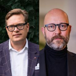 Anders Ydstedt, ordförande, expertrådet och P-O Hedman, expertrådet på Kungliga Automobil Klubben. Foto: Kungliga Automobil Klubben