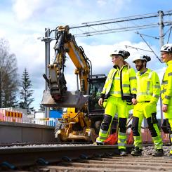 NRC Norge har tilldelats uppdraget att uppgradera järnvägskorridoren mellan Drammen och Kobbevikdalen. Foto: NRC Group ASA.