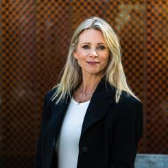 Johanna Eriksson Eknander, affärschef för båt på Västtrafik. Fotograf: Eddie Löthman.