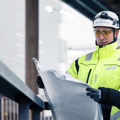 Renoveringen av Norra Danviksbron pågår hösten 2023 till slutet av 2026 eller början av 2027. Foto: Actemium