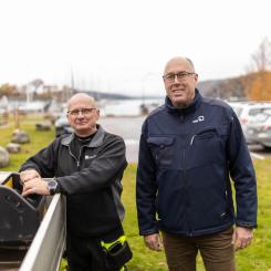 Peter Carlsson och Mats Moell. FOTO: KSB