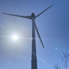 Flygbild över Örtoftaverket, Kraftringens största produktionsanläggning för el och värme. Foto: Kraftringen