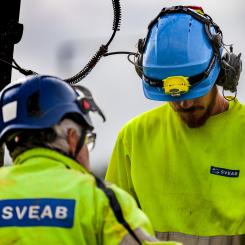 Sveab Anläggning får uppdrag inom Farstagrenen. Foto: Sveab