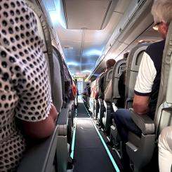 Antalet passagerare i luften ökade i fjol. Foto: Anna Kassander/Transportstyrelsen