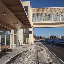 Arninge stations bussterminal. Foto: AleWi / Wikimedia Commons