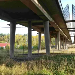 Två parallella broar vid Blommenhov i Nyköping ska bytas ut. Foto: Trafikverket