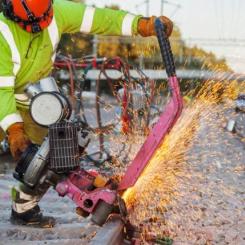 Man räknar med att kunna vara klar med detta under hösten 2023 och då kommer man också att kunna sätta ett nytt slutdatum för reparationsarbetena. Foto: Trafikverket