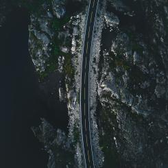 Flytt av väg i Norrbotten. Foto: taneli lahtinen/unsplash