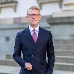 Kristoffer Tamsons (M), oppositionsregionråd i Region Stockholm