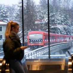 CAF-levererade tidigare även M300-tåg till Helsingfors metro. Foto: CAF