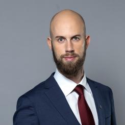 Carl-Oskar Bohlin, minister för civilt försvar. Foto: Regeringskansliet