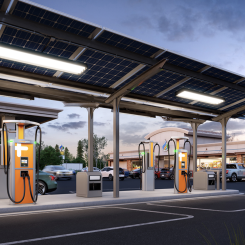 Den nya mjukvarusviten för vagnparker är utformad för att förenkla hanteringen av både helelektriska och blandade vagnparker. Foto: ChargePoint