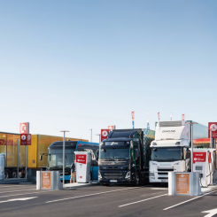 I Göteborgs hamn slås nu portarna upp för Circle K:s station Vädermotet. Foto: Circle K