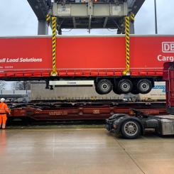 DB Cargo Full Load Solutions startar i egen regi intermodala transporter mellan Sverige och Italien. Foto: DB Cargo
