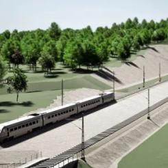 Hallsberg - Degerön Bild:  Trafikverket