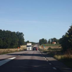 E22 vid Bergkvara Foto: Trafikverket