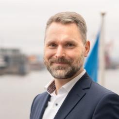 Edvard Molitor, Head of International Public Affairs & Sustainability på Göteborgs Hamn. Bild: Göteborgs Hamn.