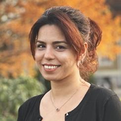 Den prisade Örebroforskaren Elham Rostami. Foto: Örebro Universitet