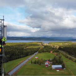 Mobilmast Telia. Foto: Martin Pehrsson