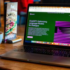 Nästan en av fem som ansvarar för att bekämpa bedrägerier (18 procent) använder redan artificiell intelligens (AI) och maskininlärning (ML) som verktyg i sitt arbete mot bedrägerier. Foto: emiliano vittoriosi unsplash ai