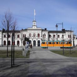 Centralstationen Norrköping april 2005. Foto: Thuresson/Wikimedia Commons/https://commons.wikimedia.org/wiki/File:Centralstationen_Norrk%C3%B6ping_april_2005.jpg