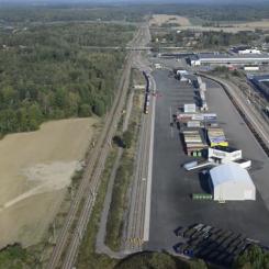 Eskilstuna Kombiterminal. Foto: Eskilstunalogistik