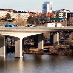 Essingebron. Foto: Trafikverket